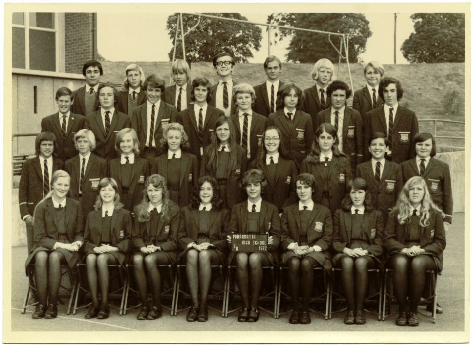 Parramatta High School - 1972 - Class 3A